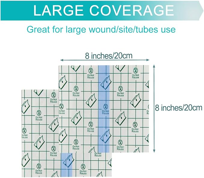 Waterproof Dialysis Catheter Shower Protector Shower Cover - Image 5