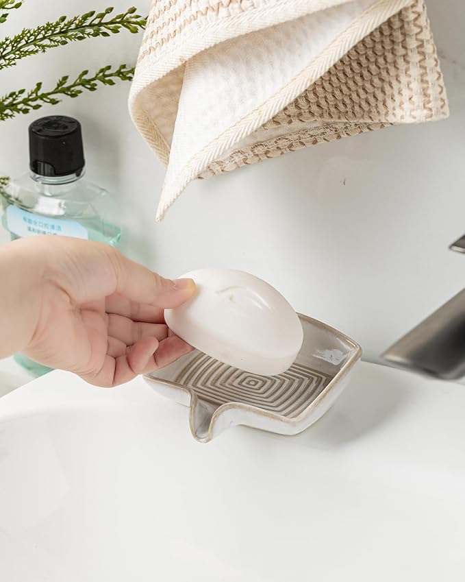 Soap Dishes, Ceramic Shower Soap Dish - Image 7