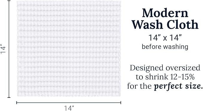 GILDEN TREE Waffle Bath Towels Wash Cloths - Image 9