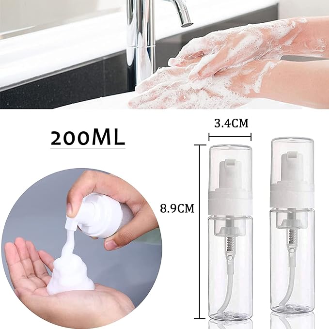 SOTICA 3pcs Foam Bottle Dispenser, Refillable Soap Dispenser - Image 5