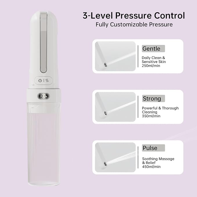 Portable Bidet - Handheld Rechargeable Electric Travel Bidet Sprayer - IPX7 - Image 3