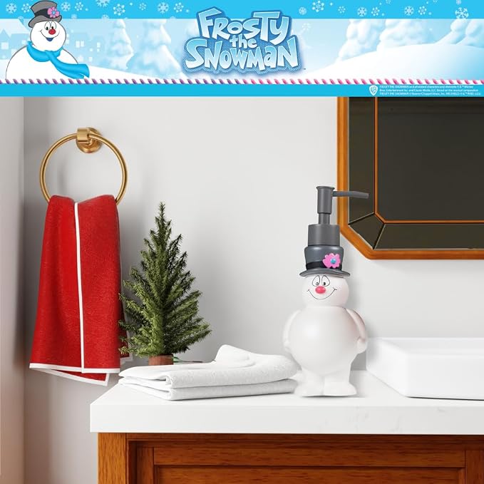 Frosty The Snowman Holiday Christmas Soap/Lotion/Hand Sanitizer Resin Pump - Image 7