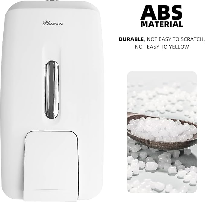 Soap Dispenser Wall Mount Adhesive Commercial Soap Dispenser 800ml No Drill - Image 5