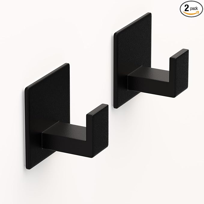 Adhesive Shower Hooks, Towel Hooks by VINHOLD