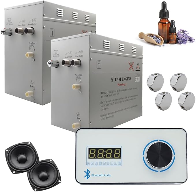 Superior Encore Plus 24 kW Steam Shower Generator Kit by SteamPlanet
