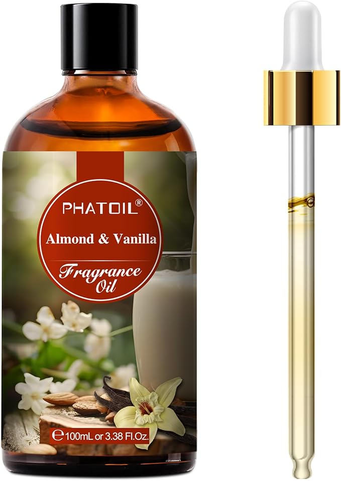 PHATOIL 3.38FL.OZ Almond Vanilla Fragrance Oils by PHATOIL