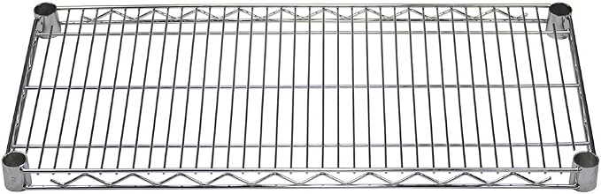 Shelving Inc. 14" d x 30" w Chrome Wire Shelving - Image 3