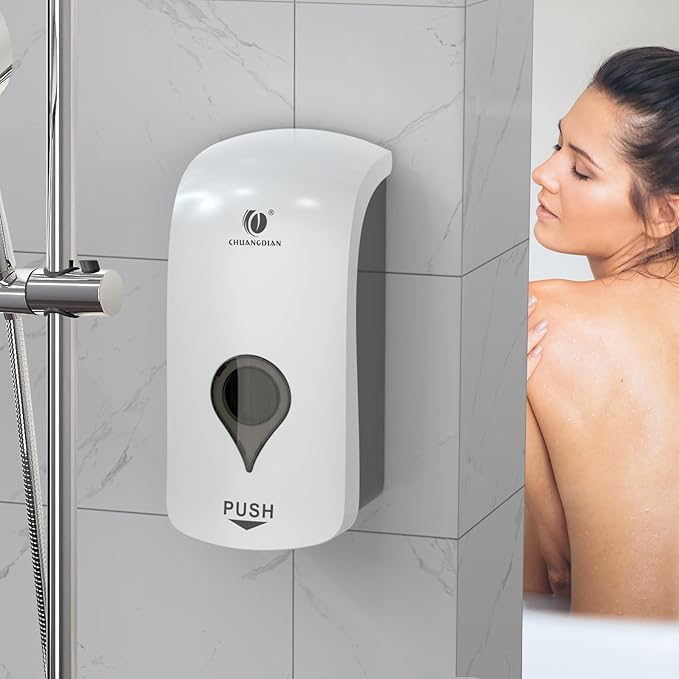 Manual Foam Soap Dispenser, 35oz Commercial Refillable Foaming Soap - Image 6
