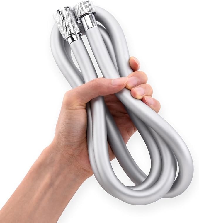Silicone Shower Hose Extra Long, Explosion Proof Anti Winding Showerhead Hose by JASYA