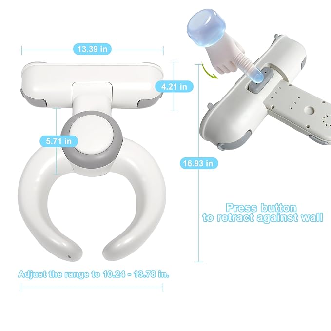 Baby Shower Stand, No-Drill Bath Support - Image 5