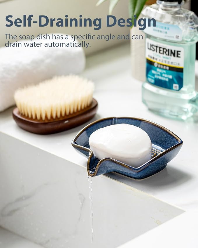 Ceramic Soap Dish, Bar Soap Holder - Image 6