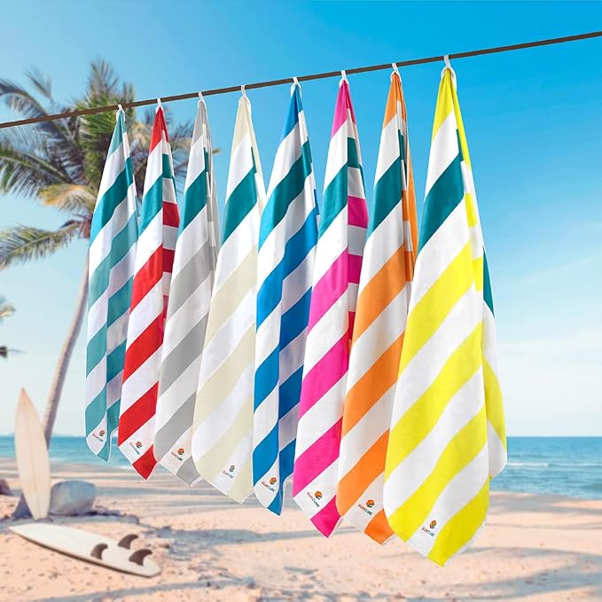 SUN CUBE Microfiber Beach Towel, Quick Dry Sand Free Beach Towel, Lightweight - Image 8