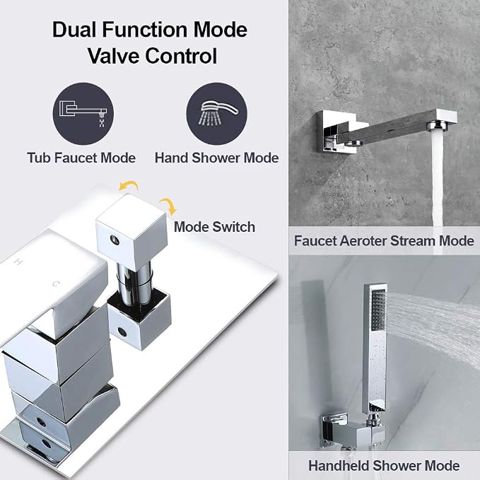 Wall Mounted Bathtub Faucet - Image 5
