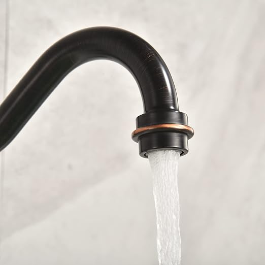 sumerain Vintage Tub Faucet Wall Mount Bathtub Filler Oil Rubbed Bronze - Image 9