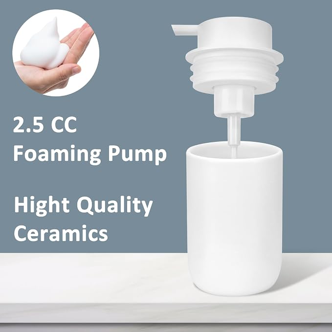 Soap Foaming Dispenser Ceramic - Image 4