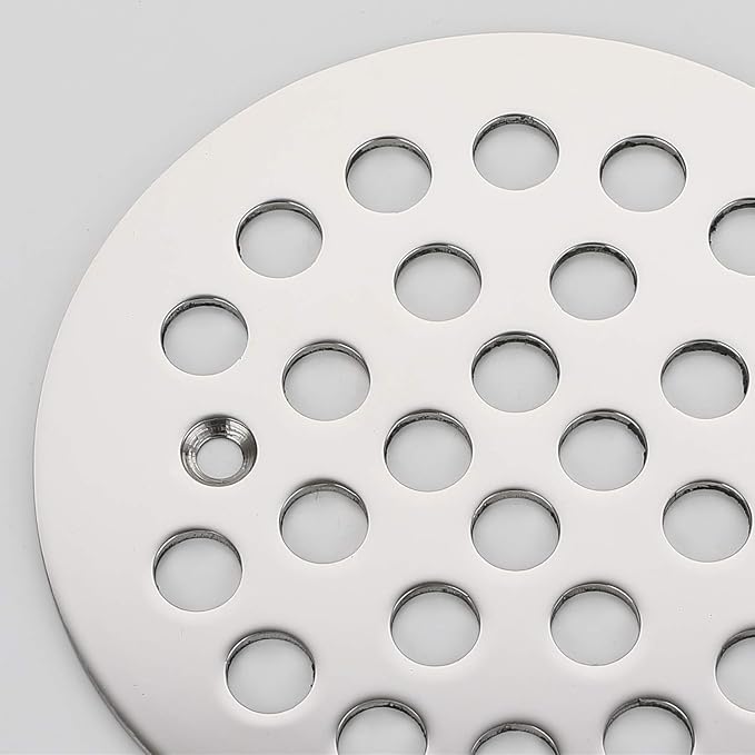 4-1/4Inch Screw-in Shower Strainer Drain Cover Replacement Floor Strainer Floor - Image 4