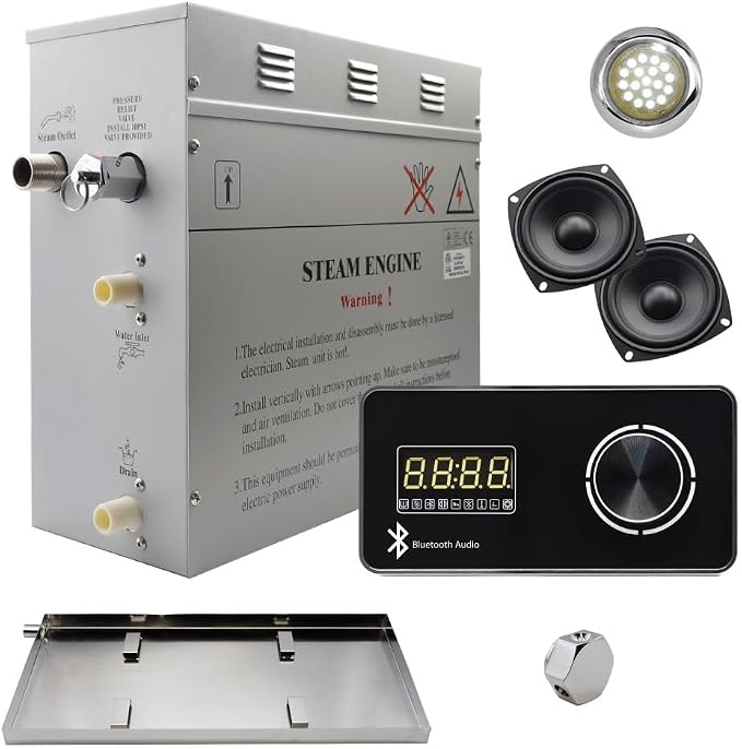 Superior Encore Plus 6 kW Steam Shower Generator Kit by SteamPlanet