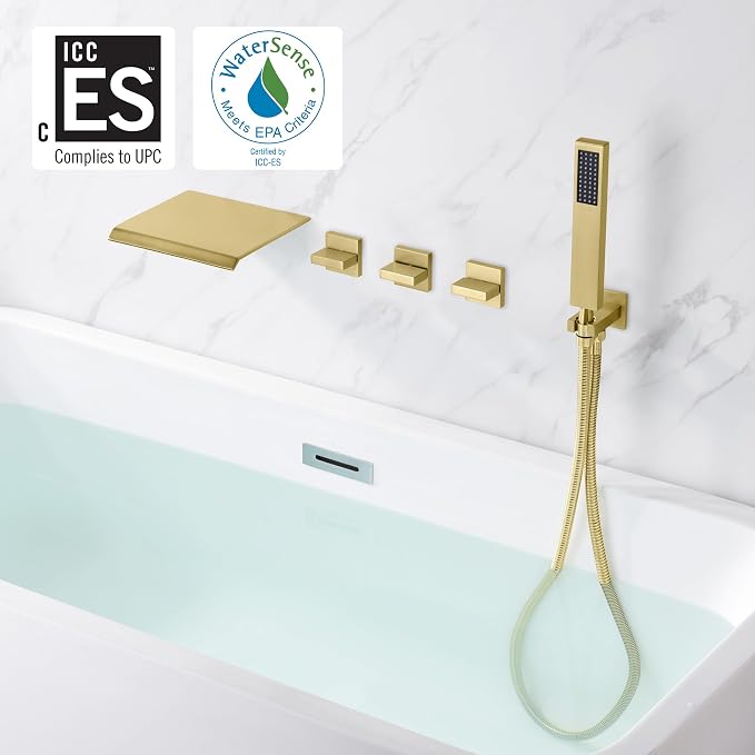 SUMERAIN Wall Mounted Bathtub Faucet - Image 2