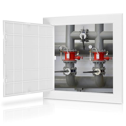 BEVTEE Access Panel for Drywall, 12x12 inch, Wall Access Panel, Plumbing Wall by BEVTEE