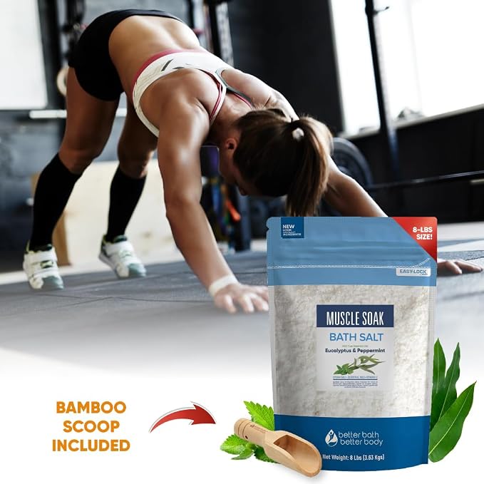 Muscle Soak Bath Salt 128 Ounces Epsom Salt - Image 2