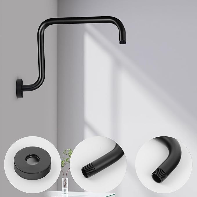 Shower Extension Arm, S shaped shower arm - Image 2