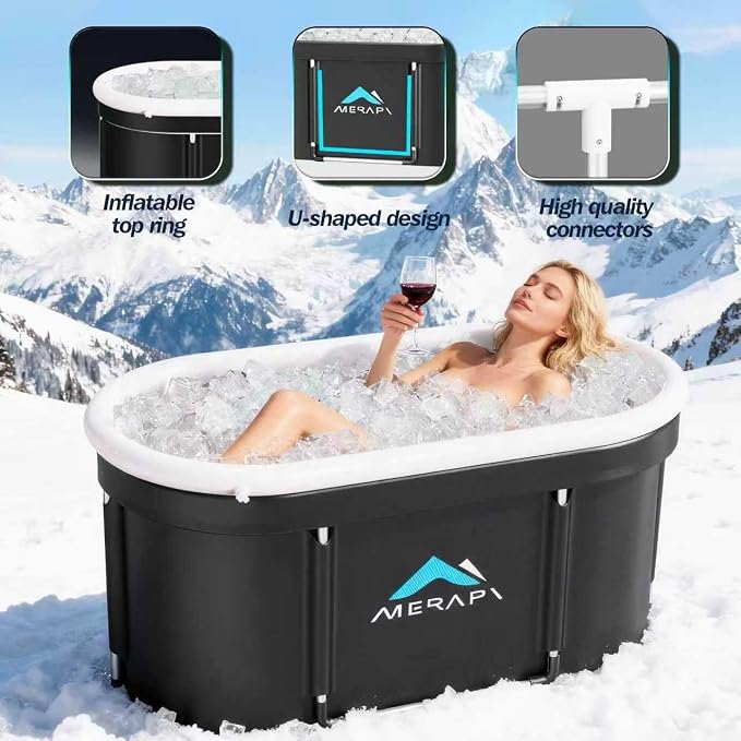 Merapi XL 131 Gal Portable Ice Bath Tub - Image 2
