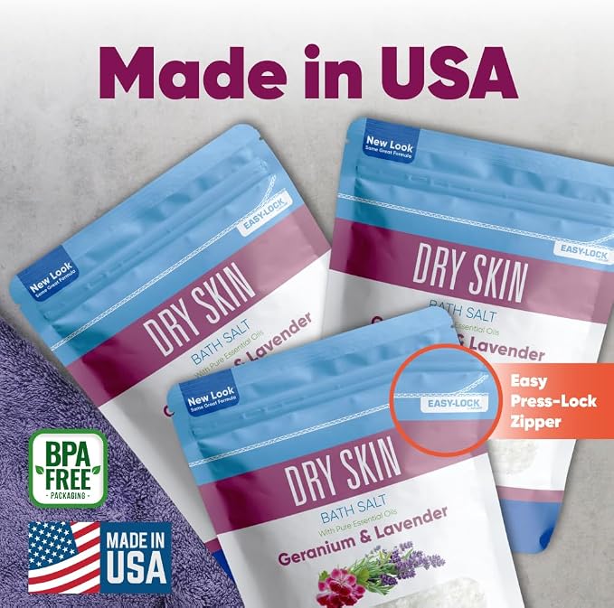 Dry Skin Bath Salt Skin Soothing Epsom Salt - Image 7