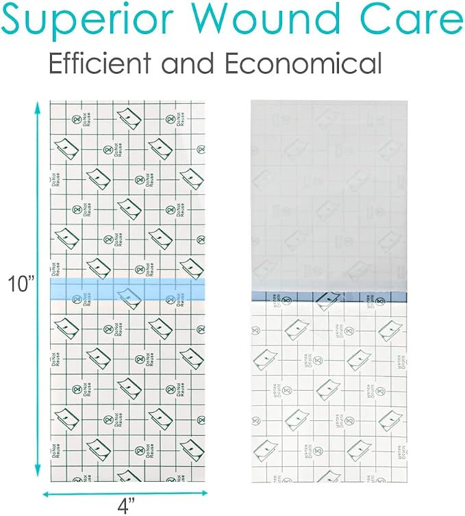 50 Pcs Waterproof Shower Protector Bandage 4"x10" - Image 6