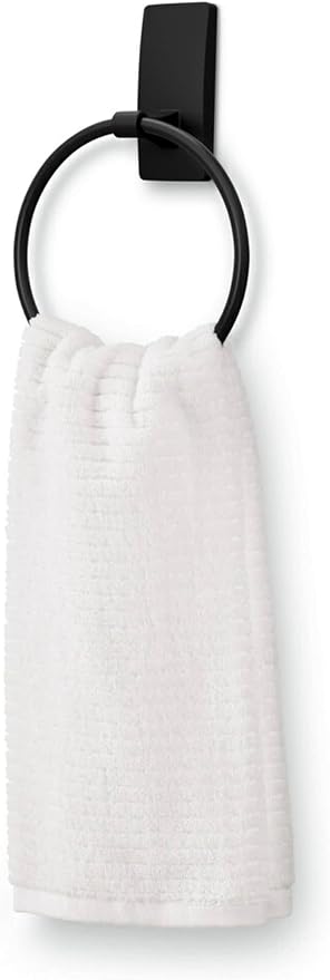 Command Hand Towel Holder Matte Black - Image 5