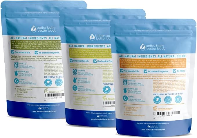 Foot Soak Salts Bundle 3 Pack - Image 2