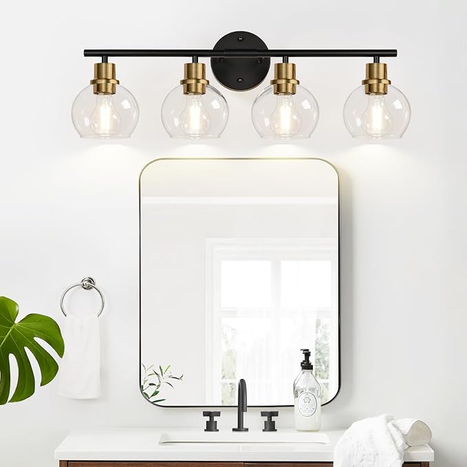 2025 Upgrade 4-Light Bathroom Light Fixtures, Vanity Lights - Image 9