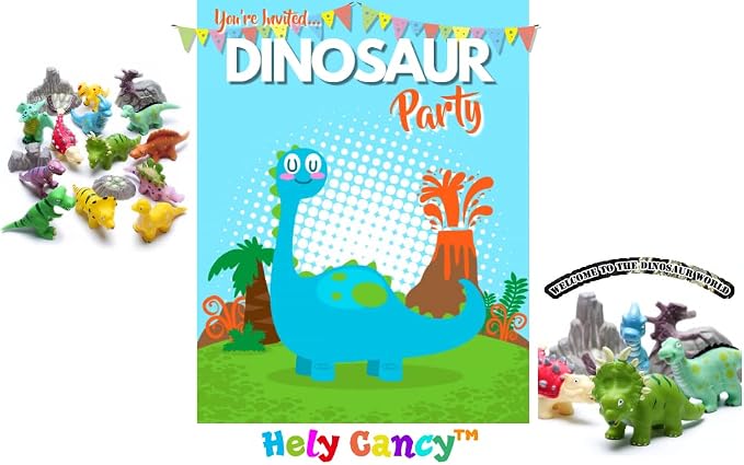 Hely Cancy Dinosaur Bath Toys for Toddler, No Hole Baby Bathtub Shower Water - Image 9