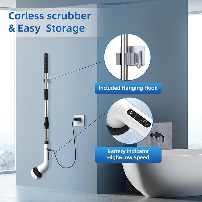 Electric Spin Scrubber Bathroom - Image 4