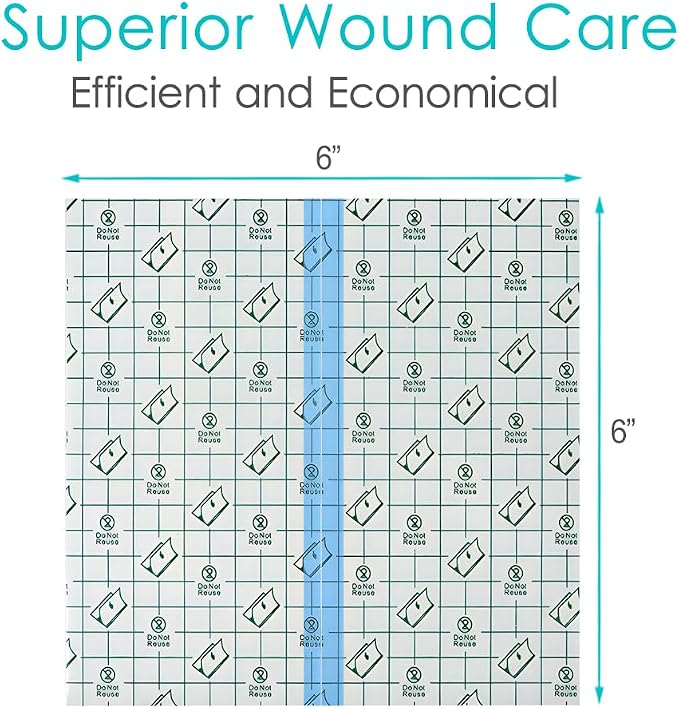 6"x6" Waterproof Shower Cover Incision Bandages - Image 5