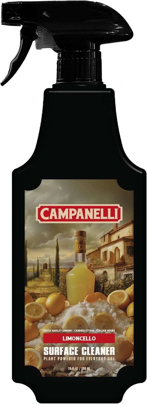CAMPANELLI Luxury Fragrance Surface Cleaner, Plant-Powered Formula Designed by CampanelliProducts
