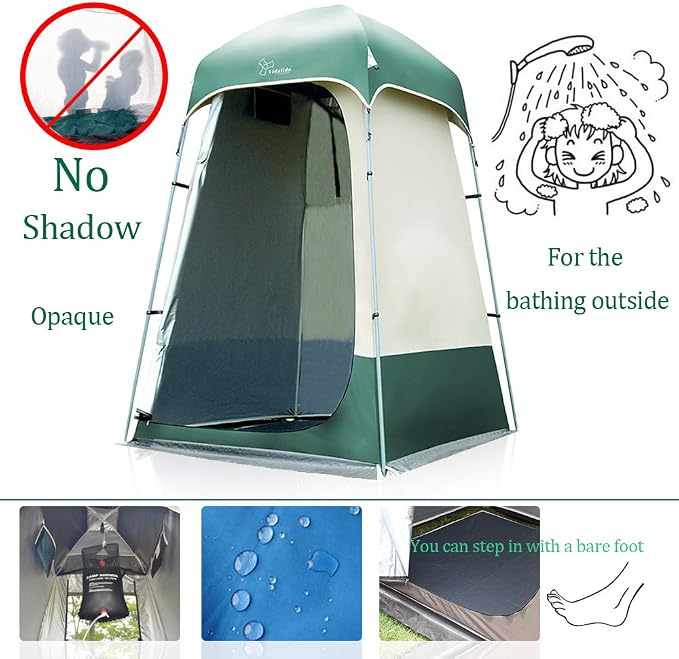 Outdoor Shower Tent Changing Room Privacy Portable Camping Shelters - Image 3