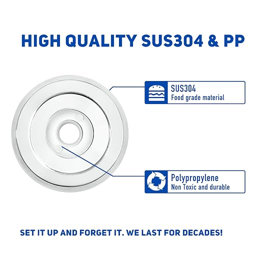1/2" Thick Spacer for Tub Spout, Flange Trim Ring for Bath Faucet, Eschutcheon - Image 4