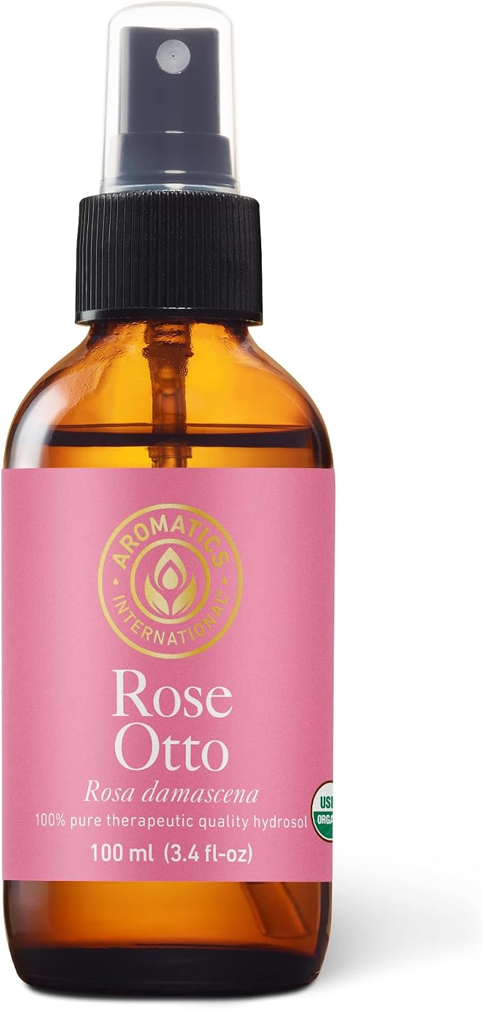 Aromatics International Rose Otto Damascena Hydrosol 100ml | Luxurious Floral by AromaticsInternational