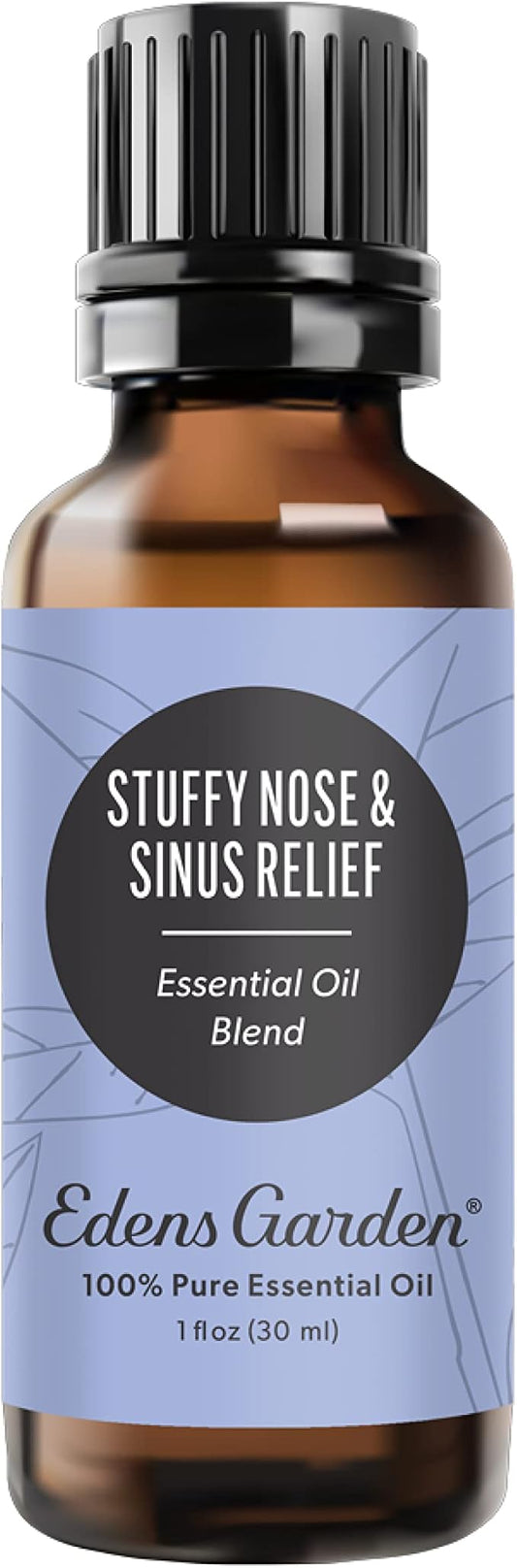 Edens Garden Stuffy Nose & Sinus Relief Essential Oil Blend- 100% Pure Premium by EdensGarden