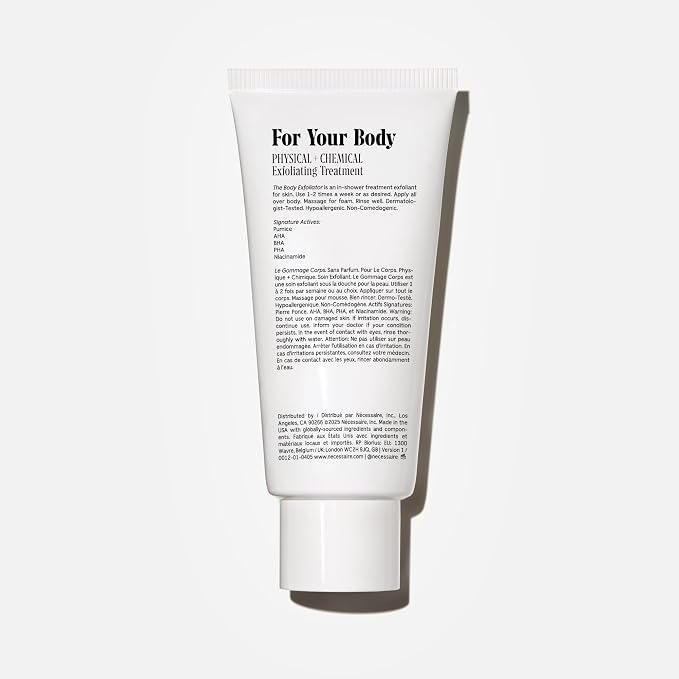Nécessaire The Body Exfoliator. AHA/BHA/PHA. Resurface Skin. Smooth KP and - Image 2