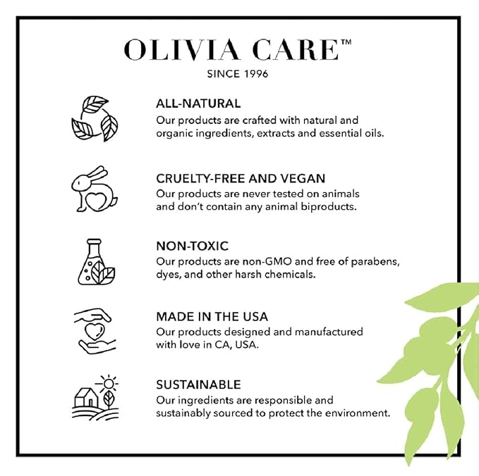 Olivia Care Body Oil Eucalyptus Mint Vegan & Natural | Hydrating & Moisturizing - Image 7