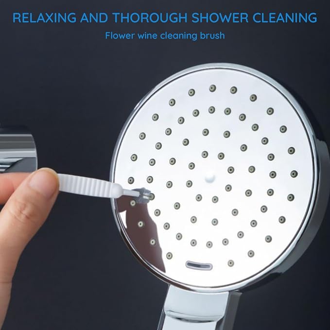 Shower Head Cleaning Brush and Gap Hole Anti-Clogging Cleaner Tool Set - Image 4
