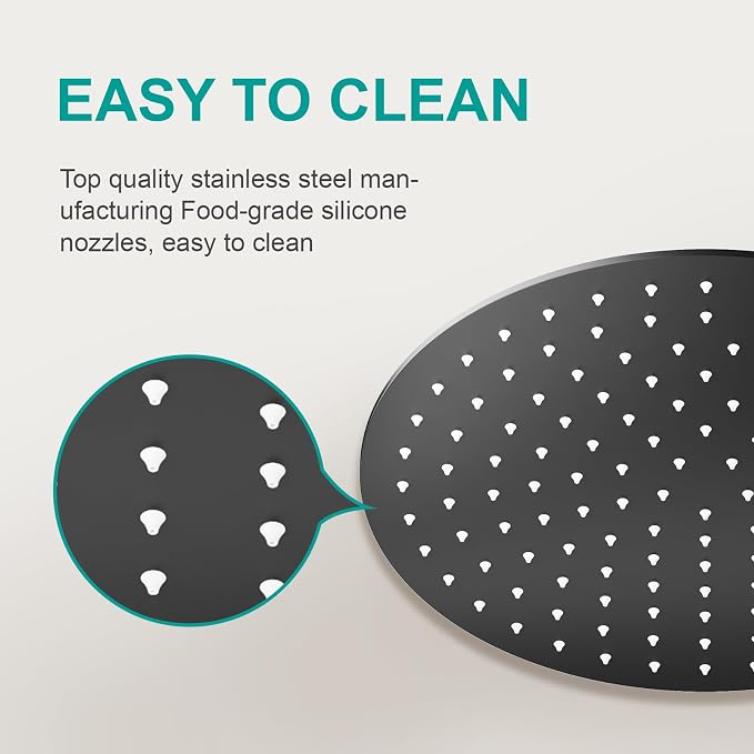 All Metal Rain Shower Head - Image 5