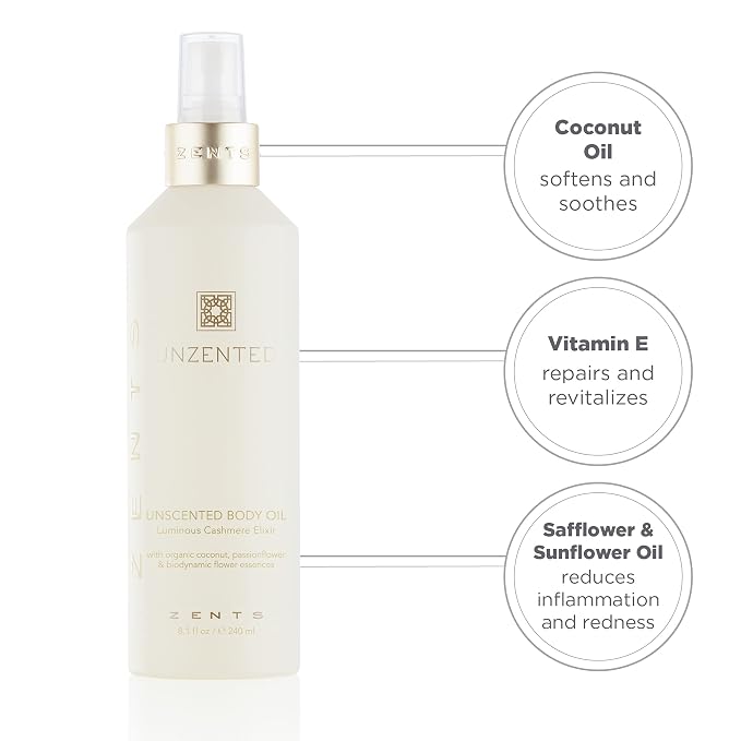 Zents Luminous Cashmere Body Oil | Moisturizing Body Oil - Image 5