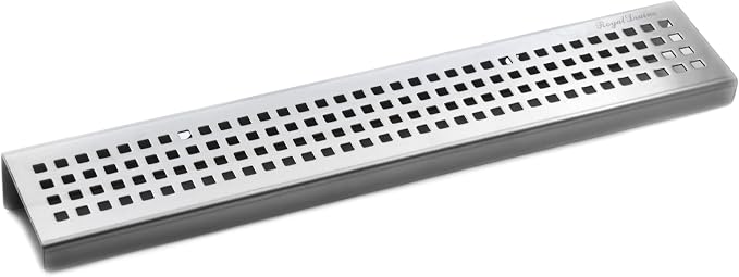 SereneDrains Stainless Steel Brushed Nickel Shower Shelf by SereneDrains