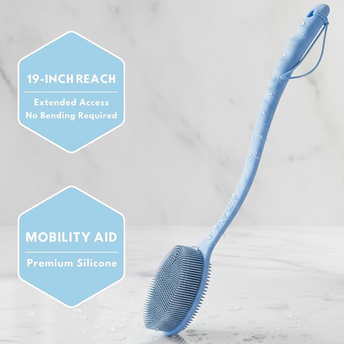 Long Handle Back Scrubber for Shower - Image 5