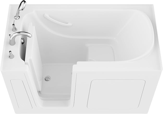 ANZZI Tubs Series Slip Resistant Textured Flooring Left Drain Quick Fill - Image 2