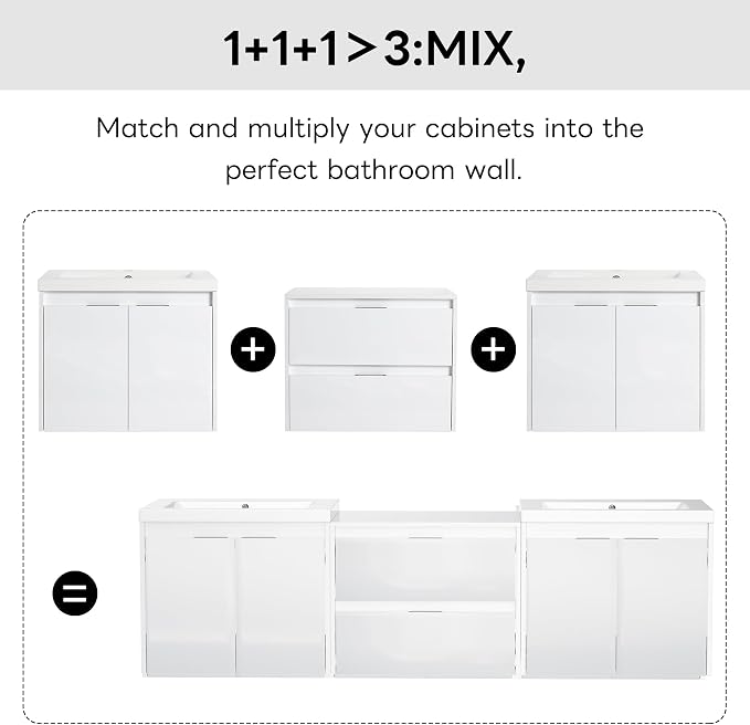 72 inch Floating Bathroom Vanity - Image 4