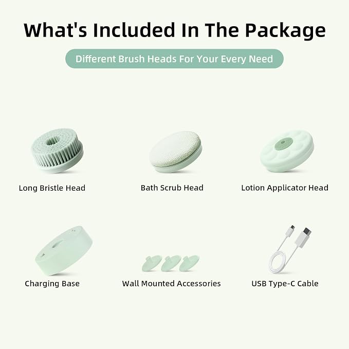 Electric Body Brush Back Scrubber - Image 6