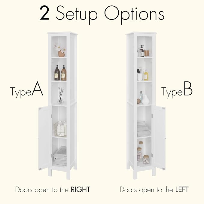Tall Bathroom Storage Cabinet - Image 5